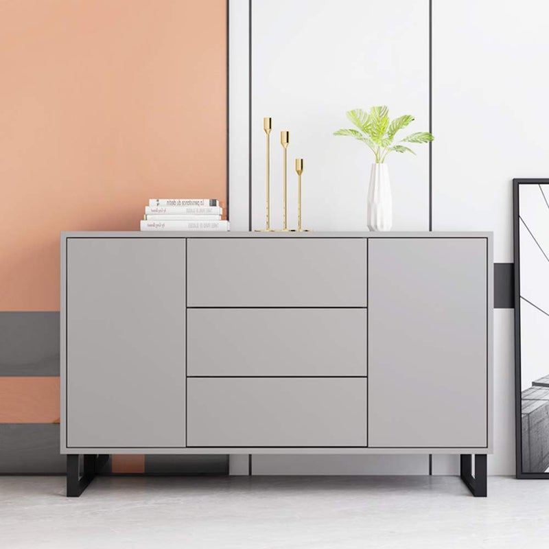 practicalWs Gray Self-Adhesive Wallpaper Film Stick Paper Easy to Apply Peel and Stick Wallpaper Shelf Liner Table Cabinet and Door Reform Wall Paper 15.75 Inch by 9.8 Feet - Image 5